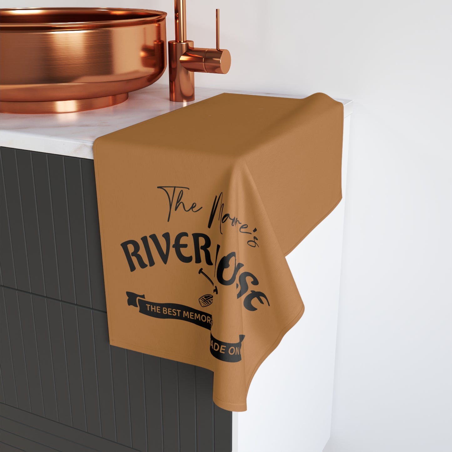 Customizable River House Hand Towel