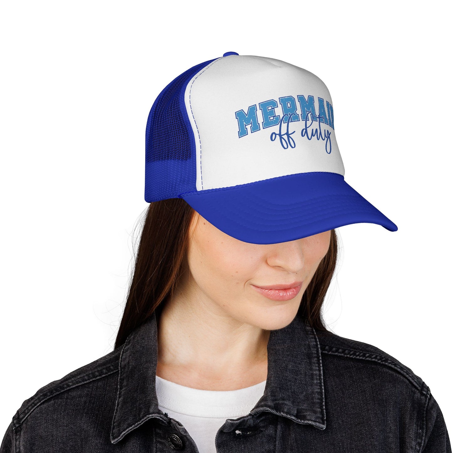 Mermaid Off Duty Trucker Cap