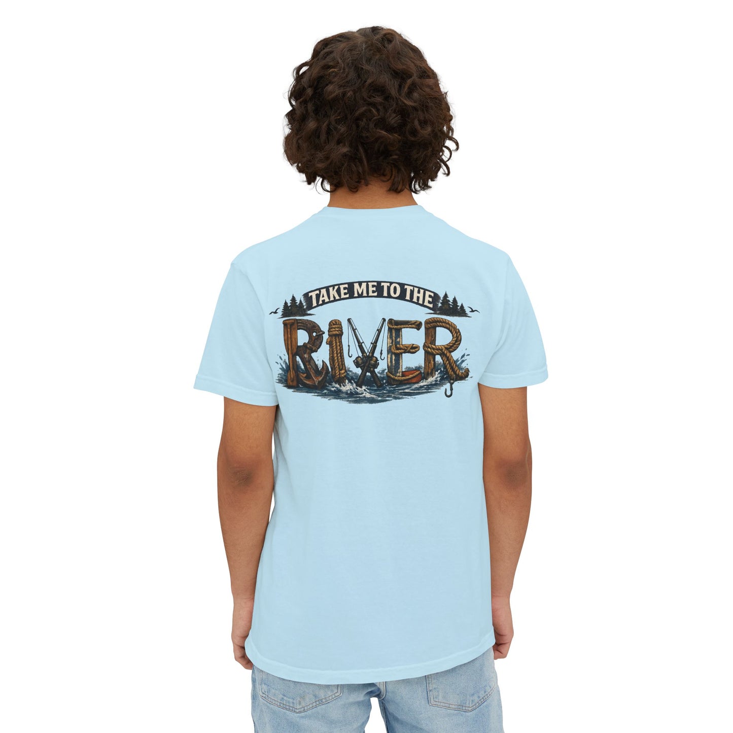 Take Me to the River Comfort Colors Pocket T-Shirt