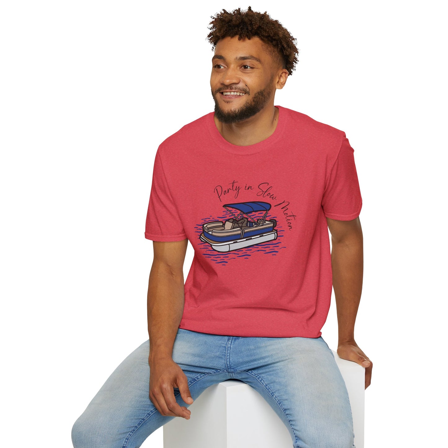 Party in Slow Motion Pontoon Graphic Tee