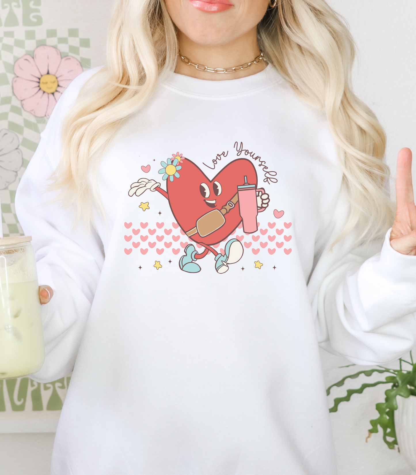 Love Yourself Valentine Sweatshirt