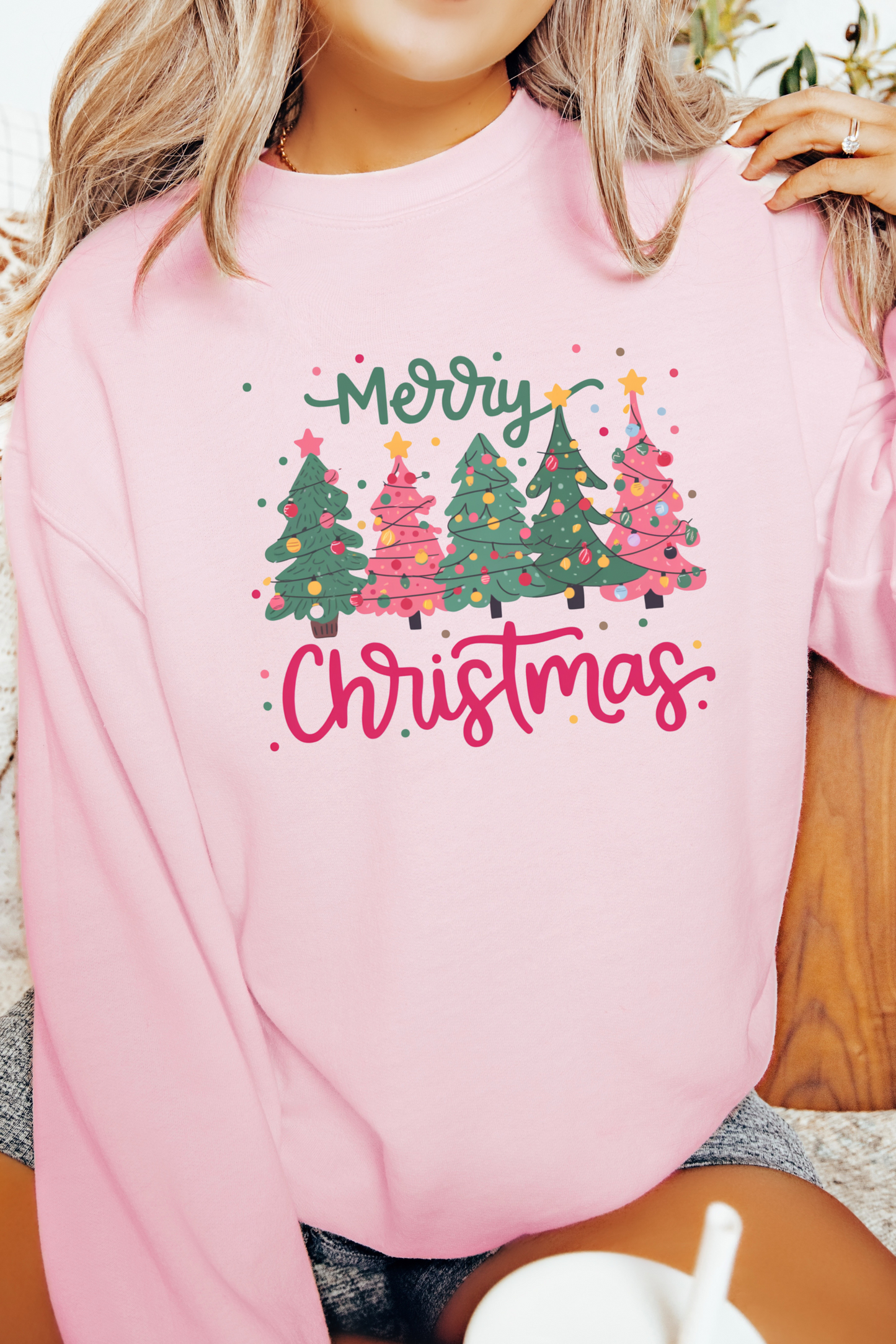 Merry Christmas Graphic Sweatshirt