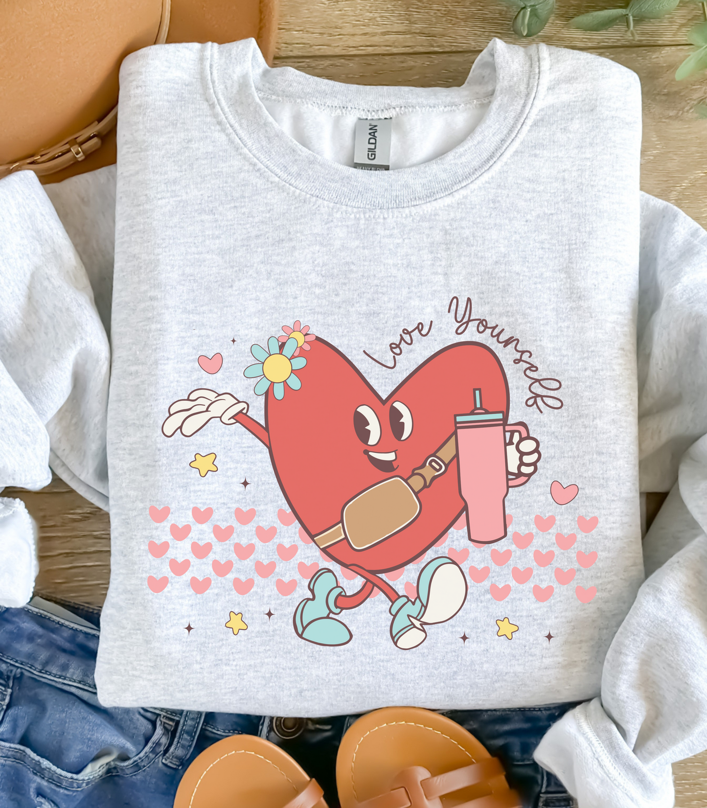 Love Yourself Valentine Sweatshirt