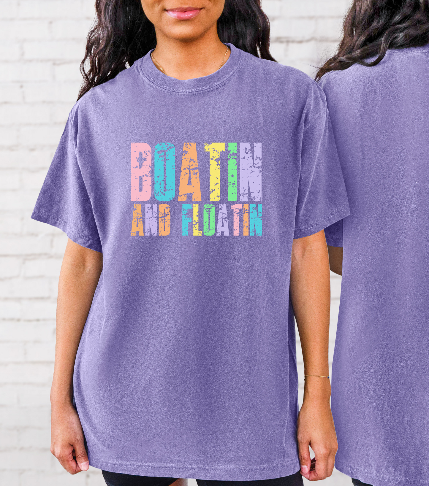 Boatin and Floatin- Comfort Colors