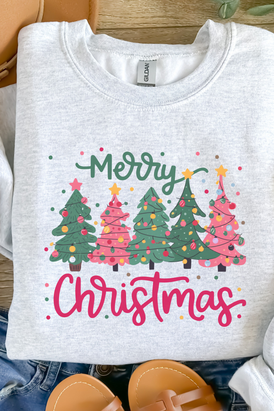 Merry Christmas Graphic Sweatshirt