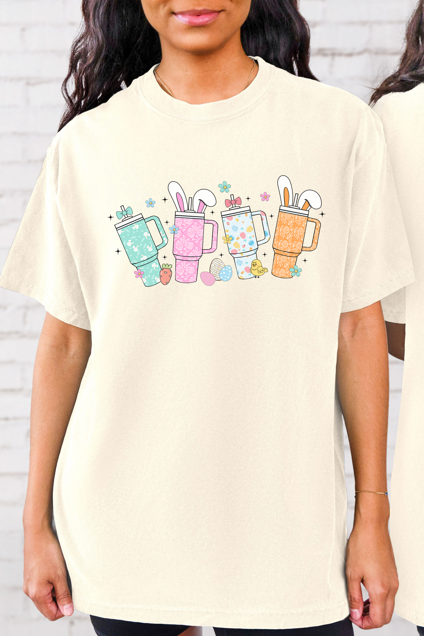Obsessive Cup Disorder Retro Easter Comfort Colors T-shirt
