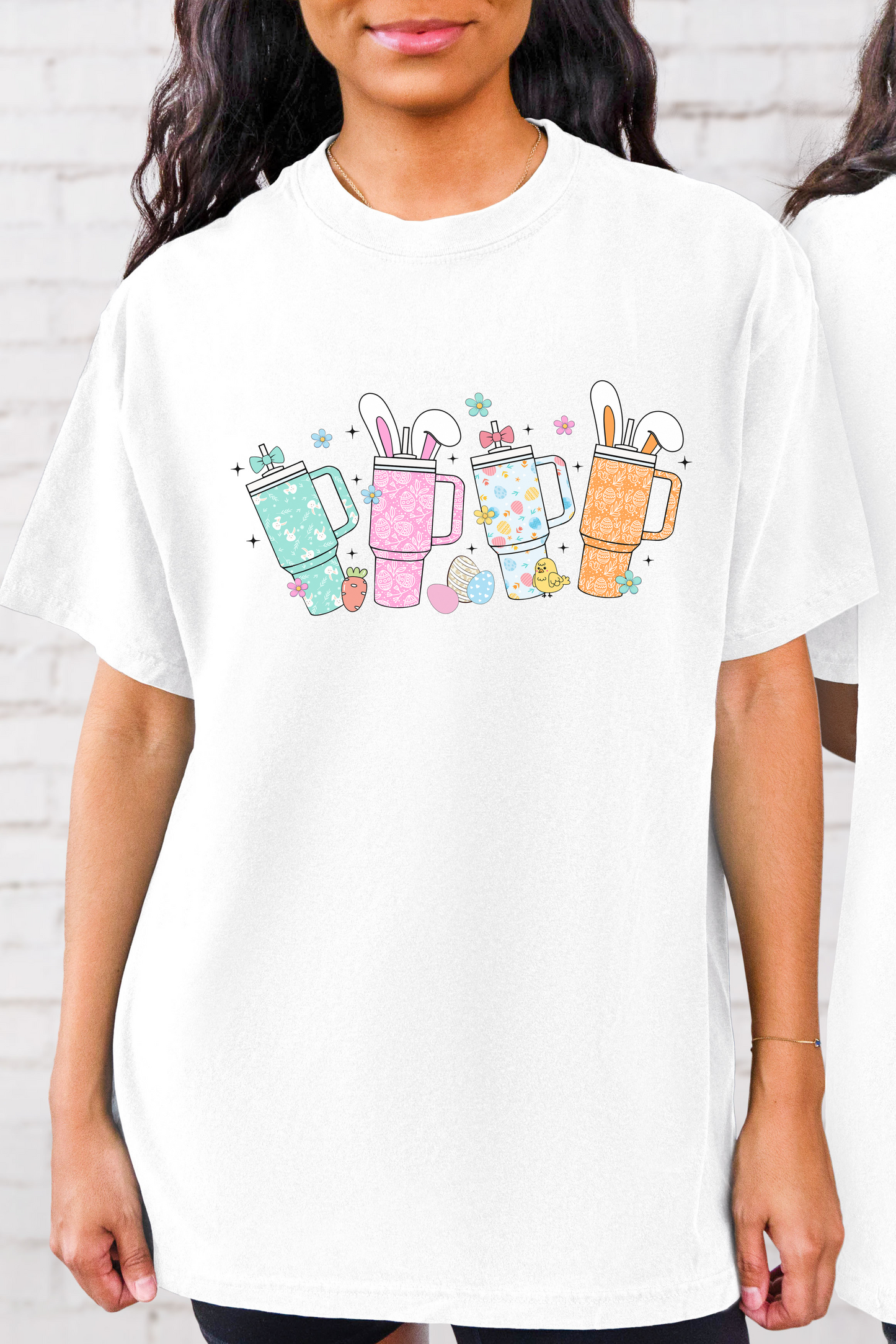 Obsessive Cup Disorder Retro Easter Comfort Colors T-shirt