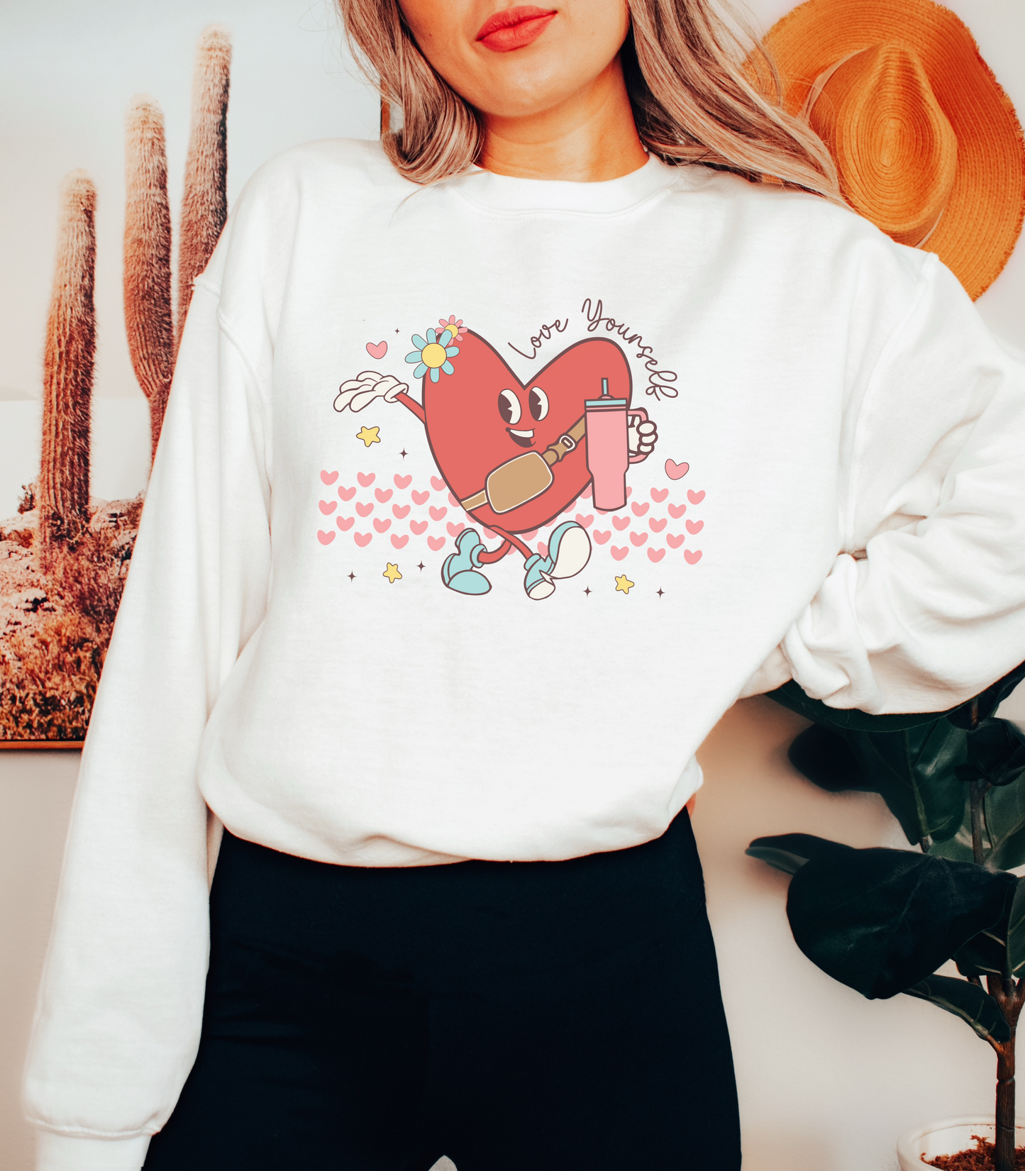 Love Yourself Valentine Sweatshirt