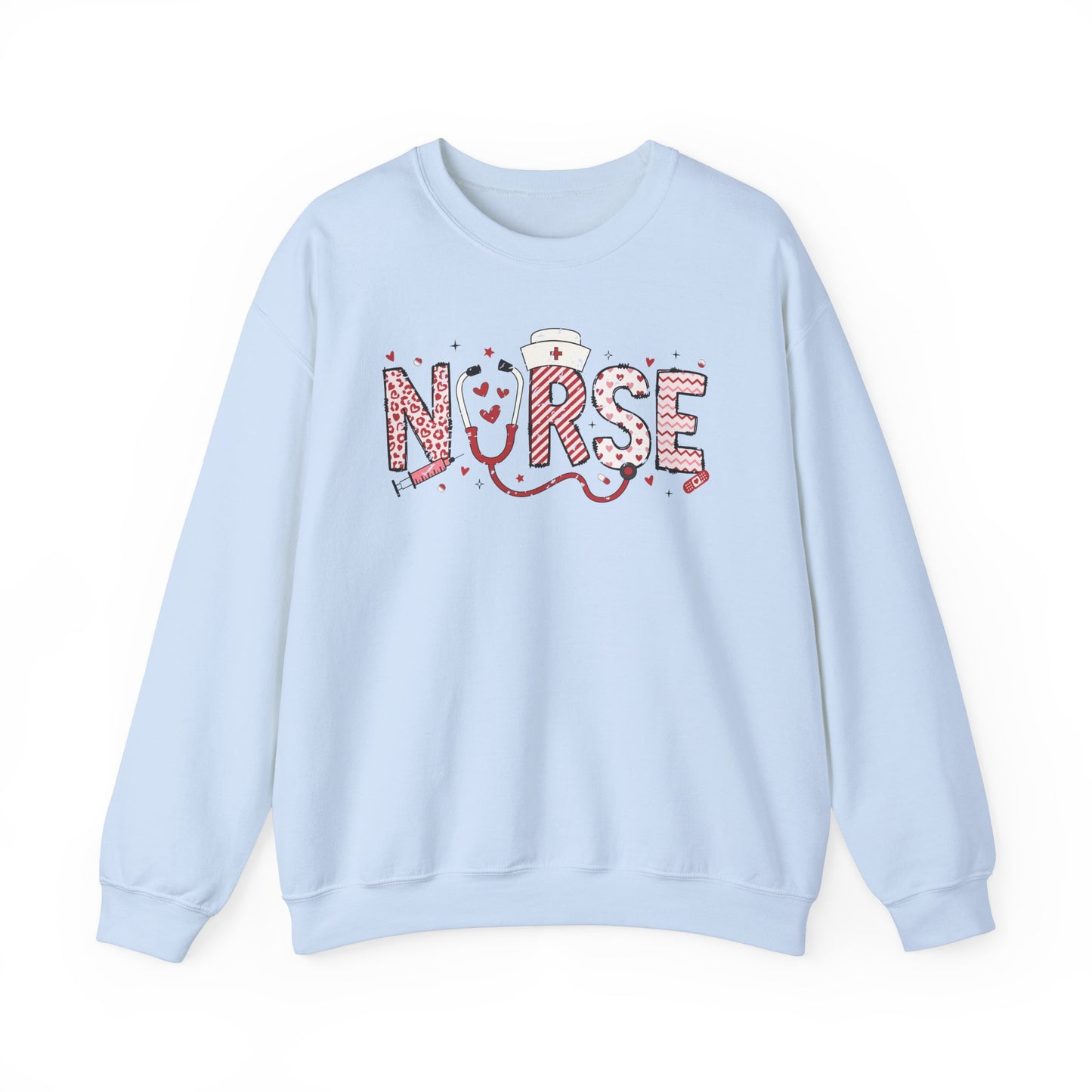 Nurse Valentine Themed Sweatshirt