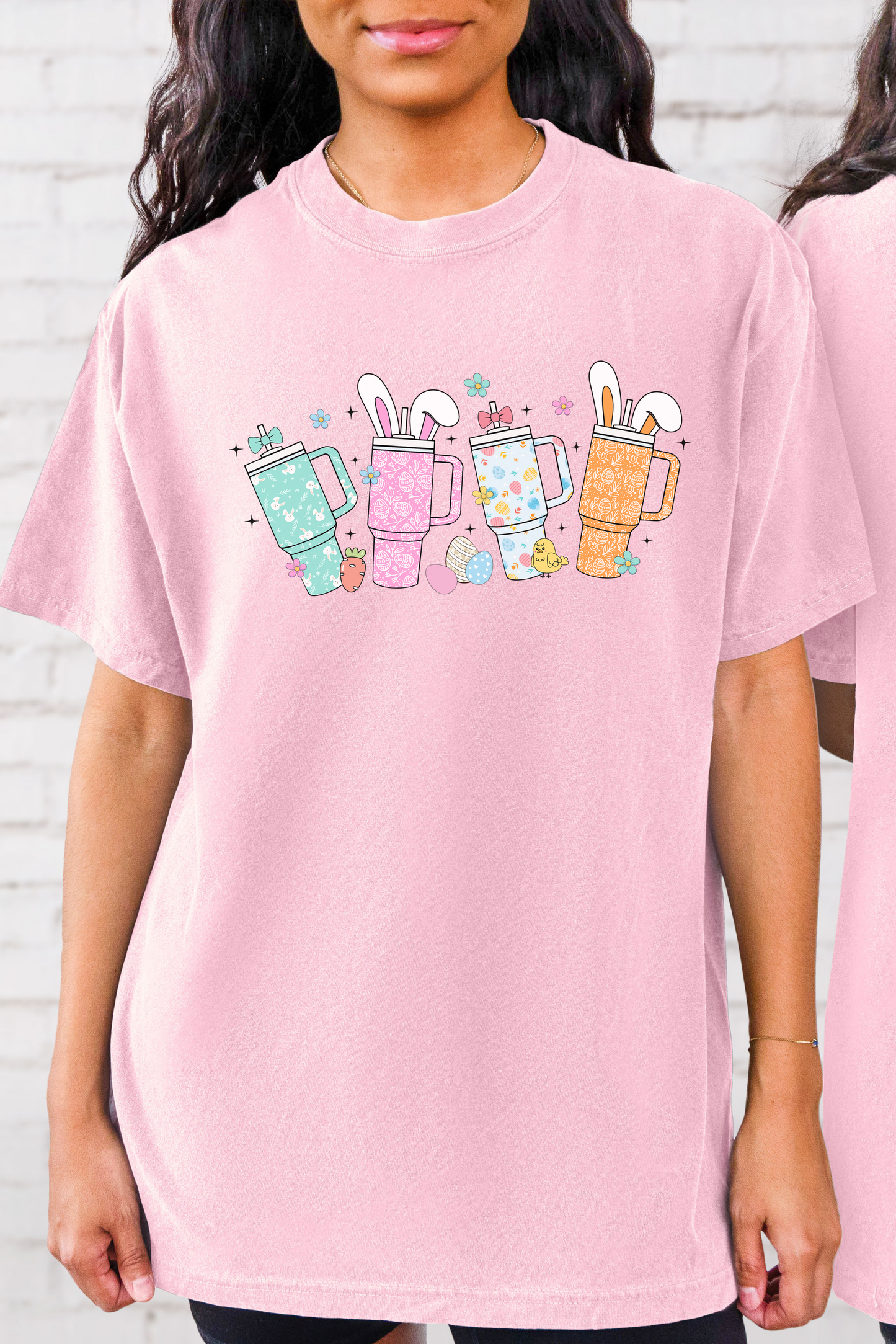 Obsessive Cup Disorder Retro Easter Comfort Colors T-shirt