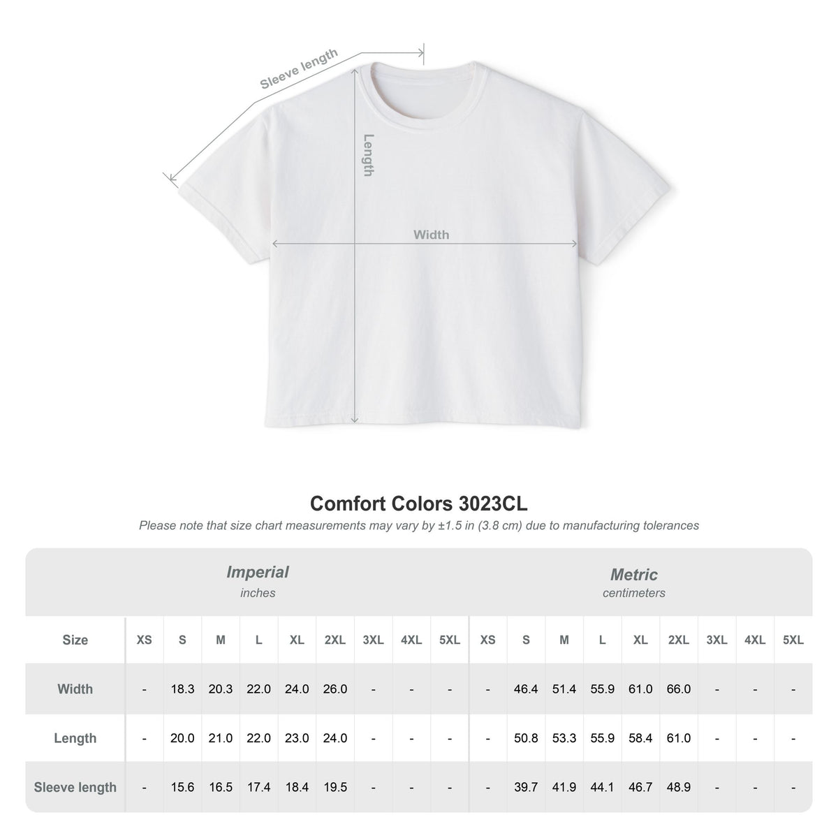 Lake Life — Comfort Colors Boxy Tee