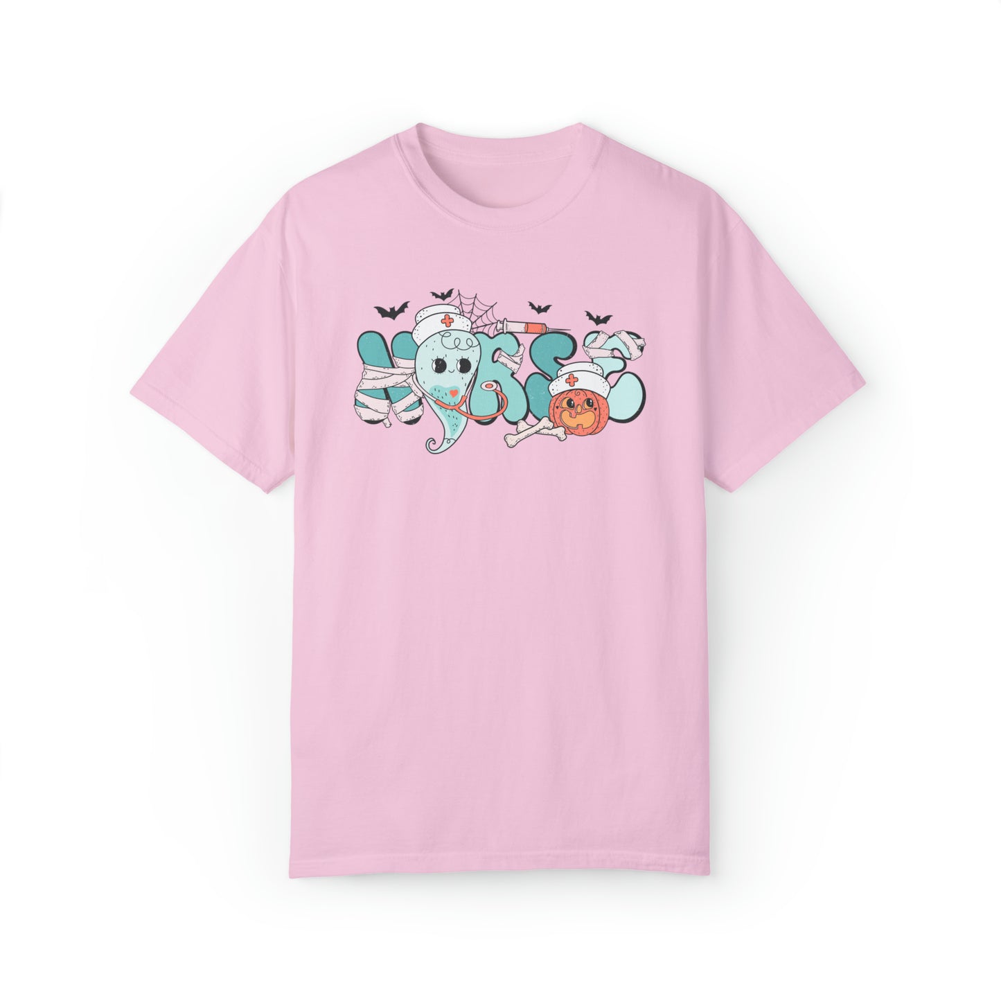 You cant' scare me, I'm a Nurse- Comfort Colors Graphic Tee