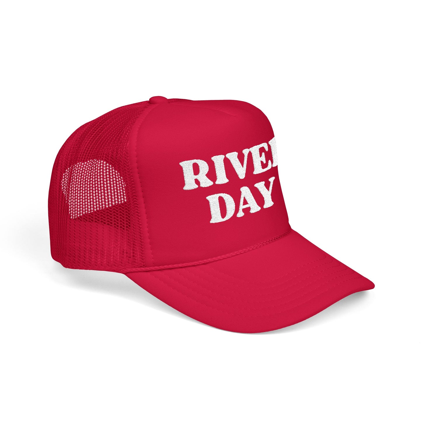 River Day- Embroidered Foam Trucker Hat