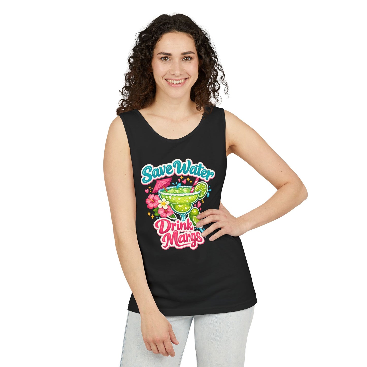 Save Water Drink Margs- Comfort Colors Tank