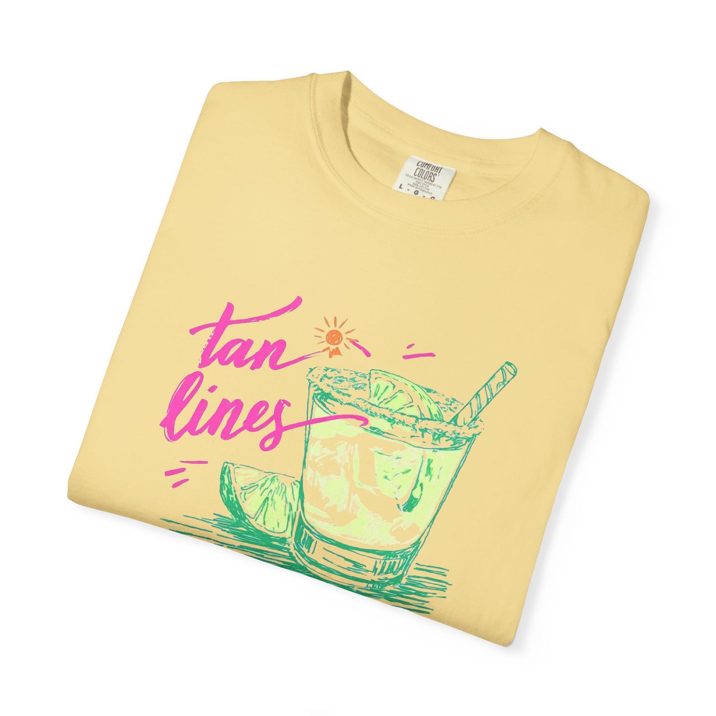 Tan Lines & Tequila- Comfort Colors T-shirt