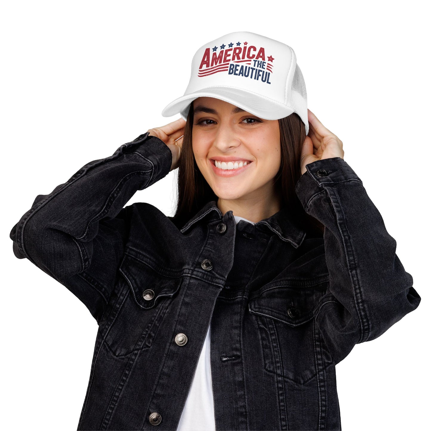 America the Beautiful Trucker Hat