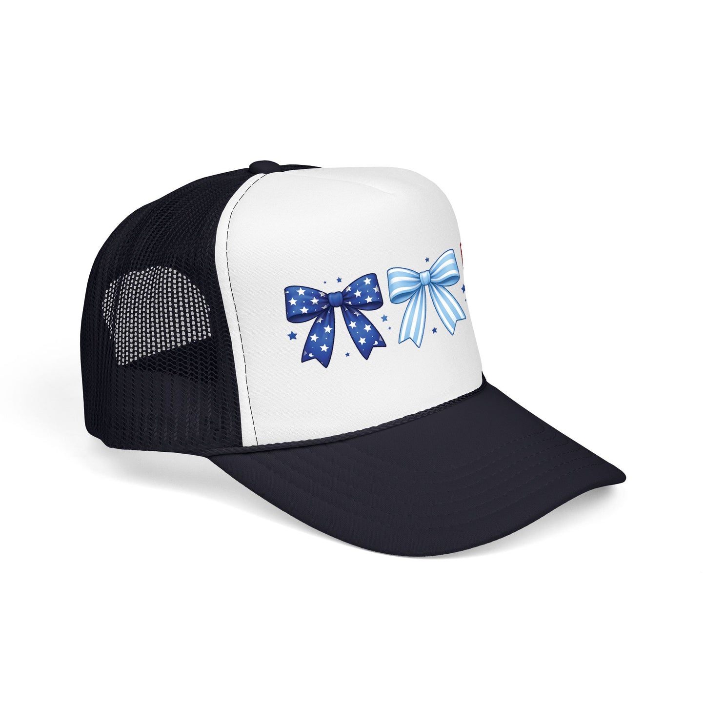 Patriotic Bow Trucker Hat