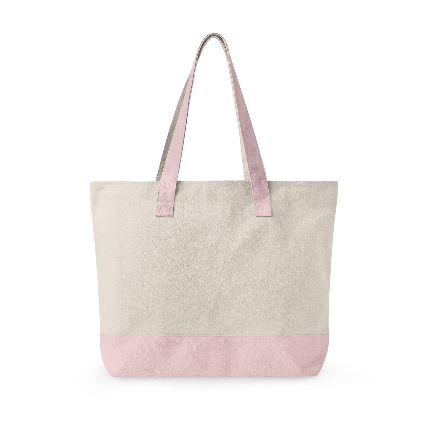 Boat Snacks Zippered Canvas Tote Bag