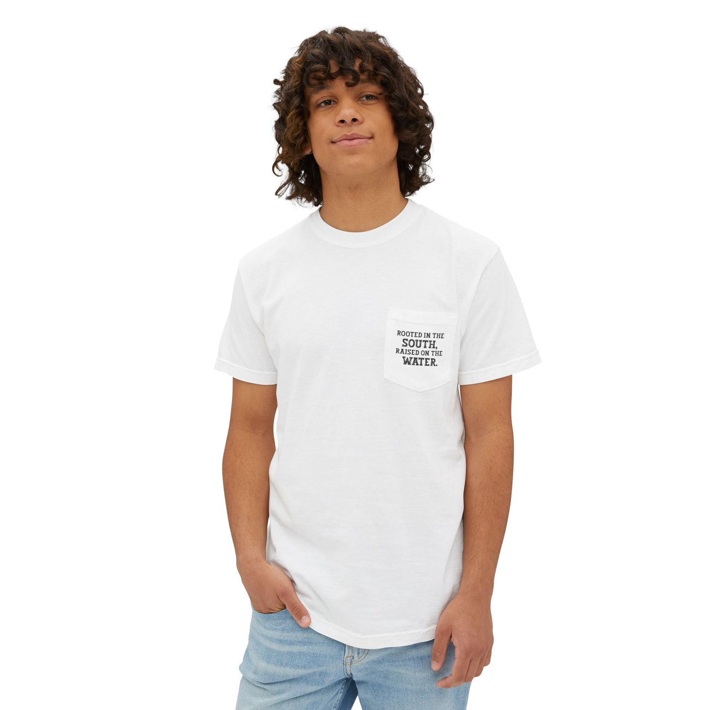 Mud Life Crisis Pocket Comfort Colors T-Shirt