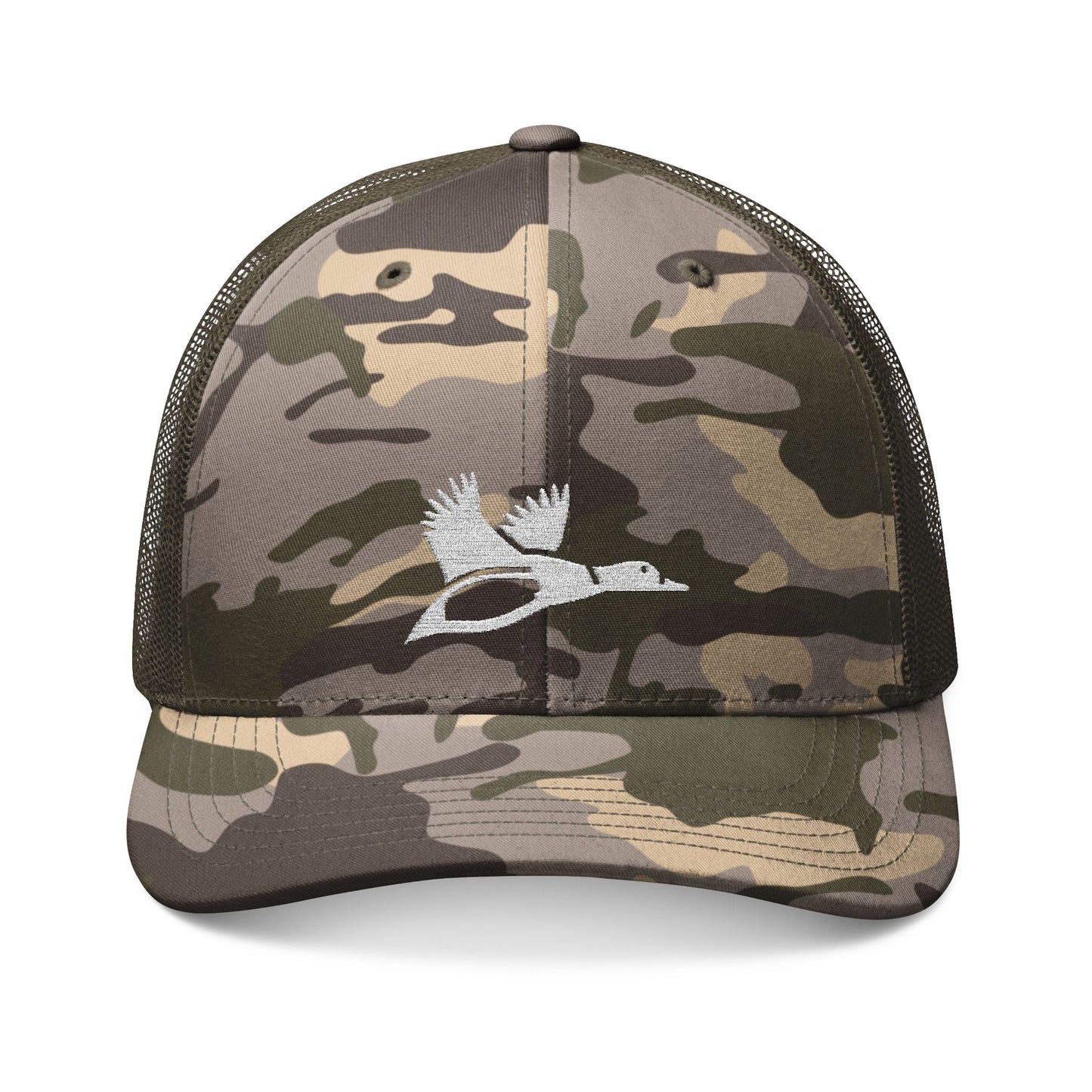 Mallard Embroidered Camo Hat