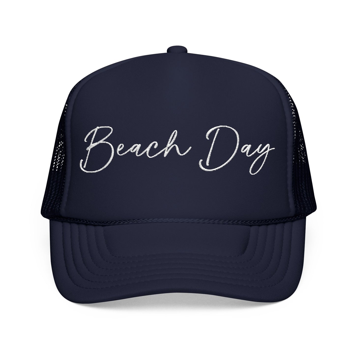 Beach Day- Embroidered Trucker Hat