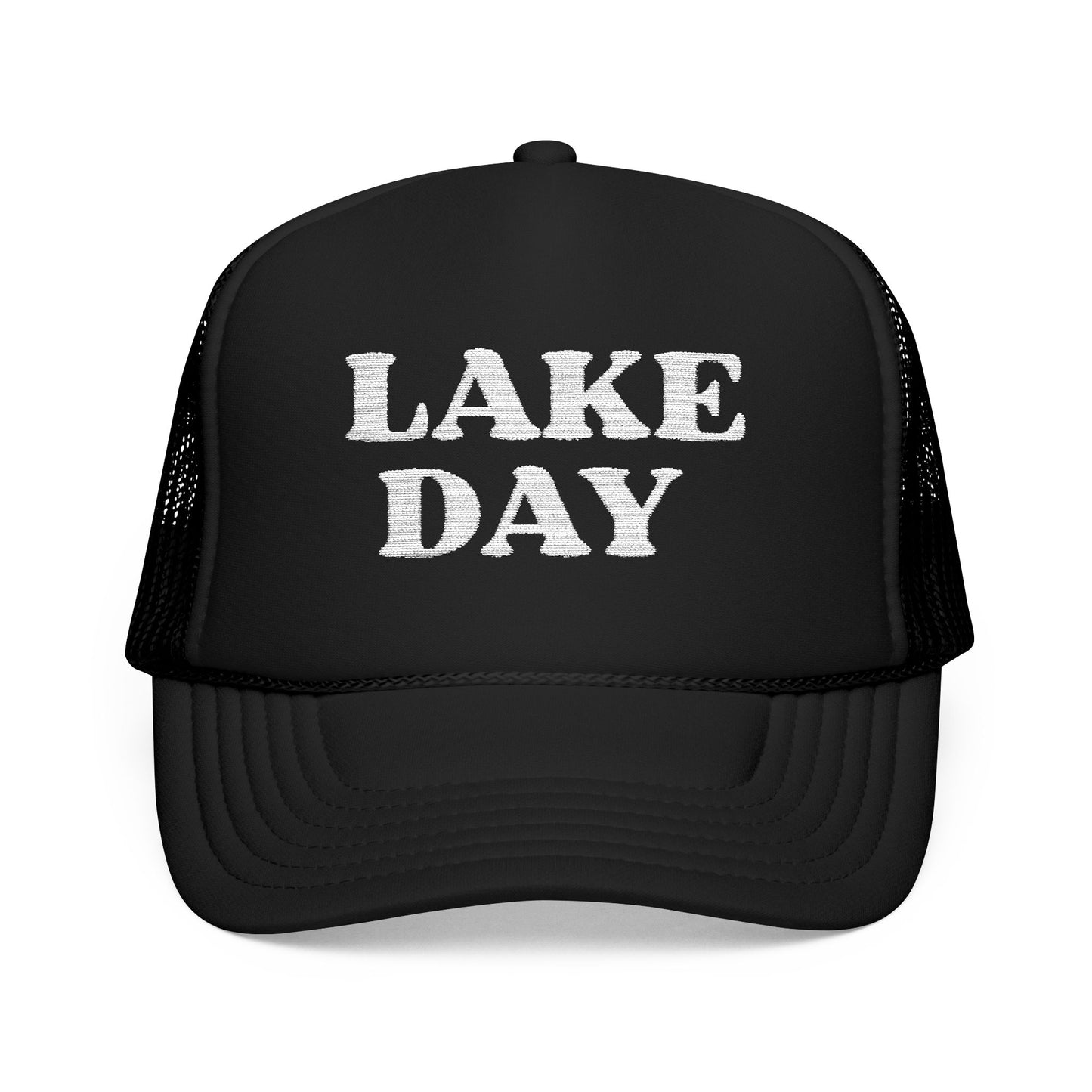 Lake Day — Embroidered Foam Trucker Hat