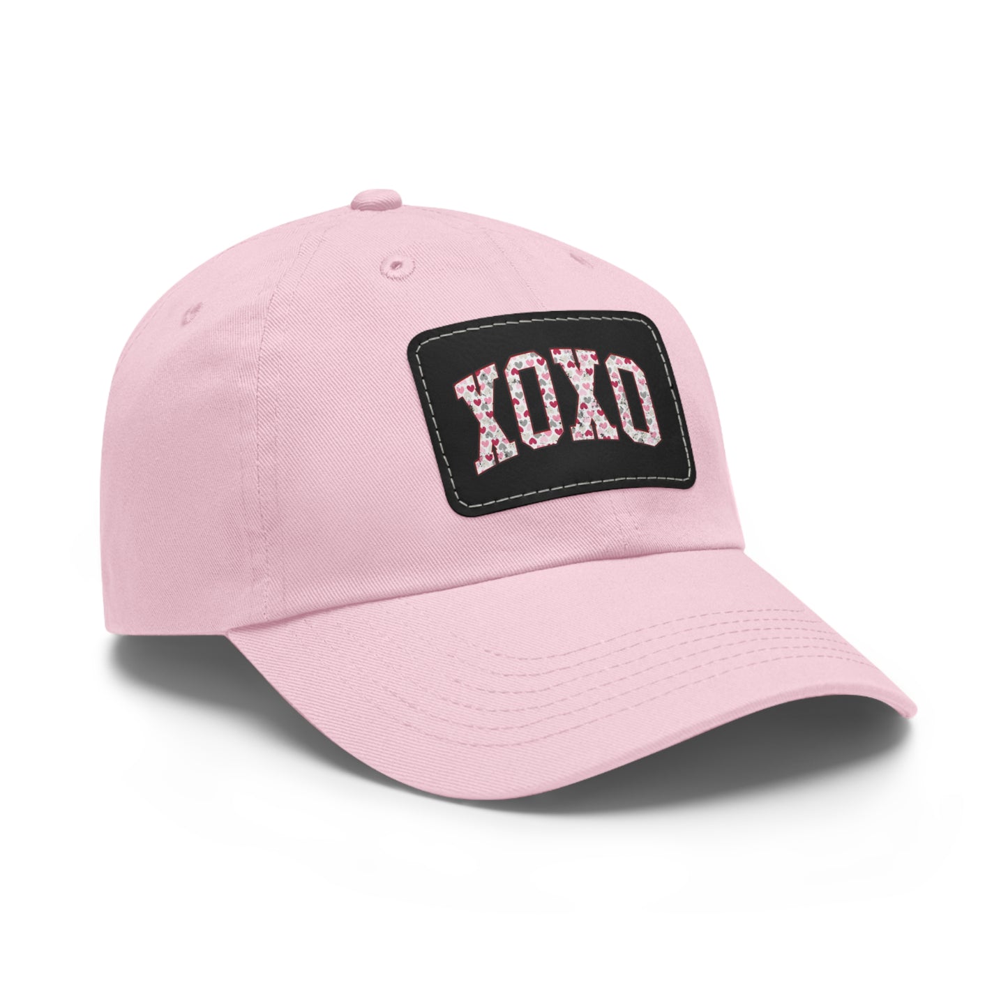 XOXO Leather Patch Ball Cap