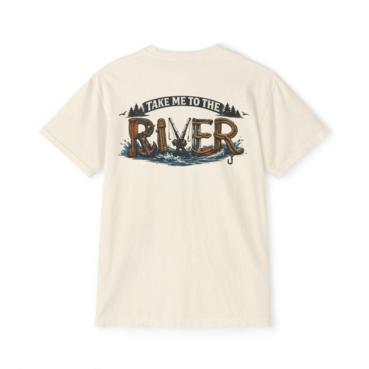 Take Me to the River Comfort Colors Pocket T-Shirt