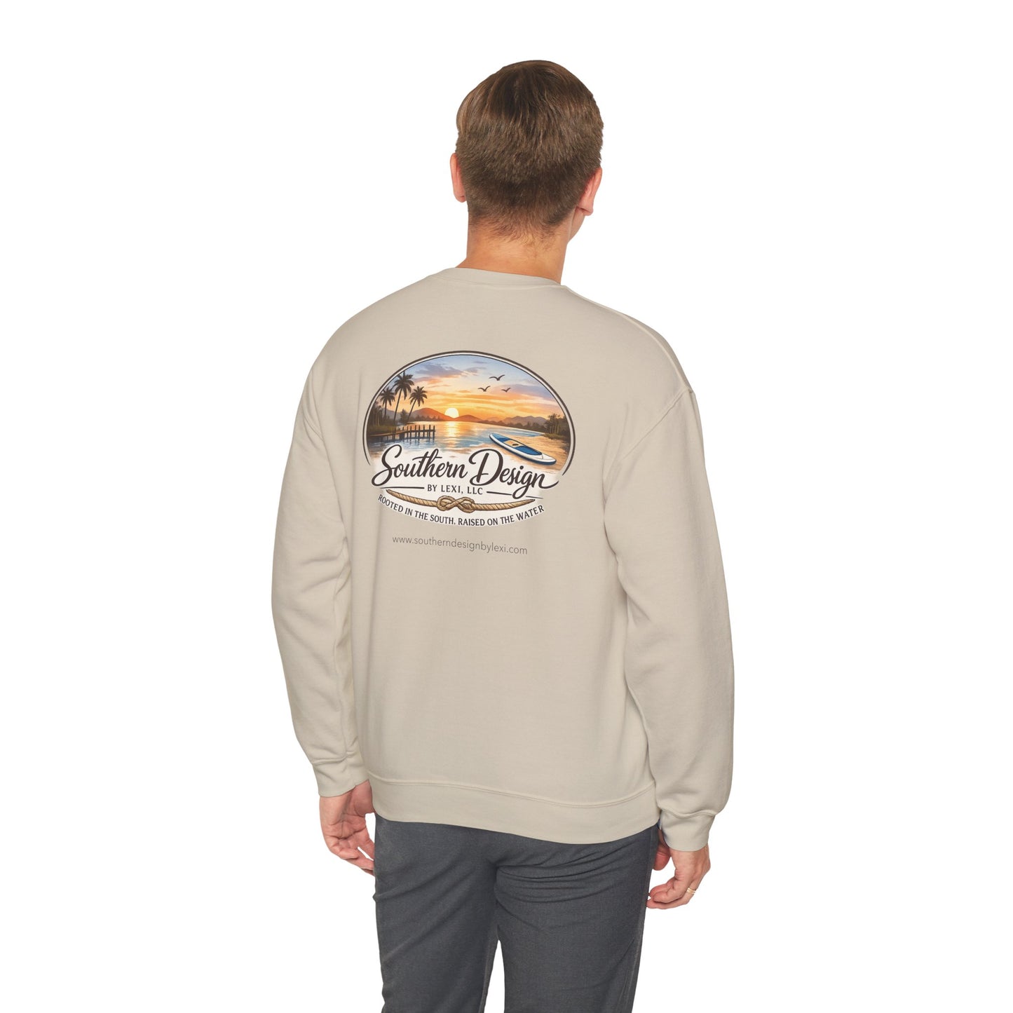 Rooted in the South, Raised on the Water- Sweatshirt