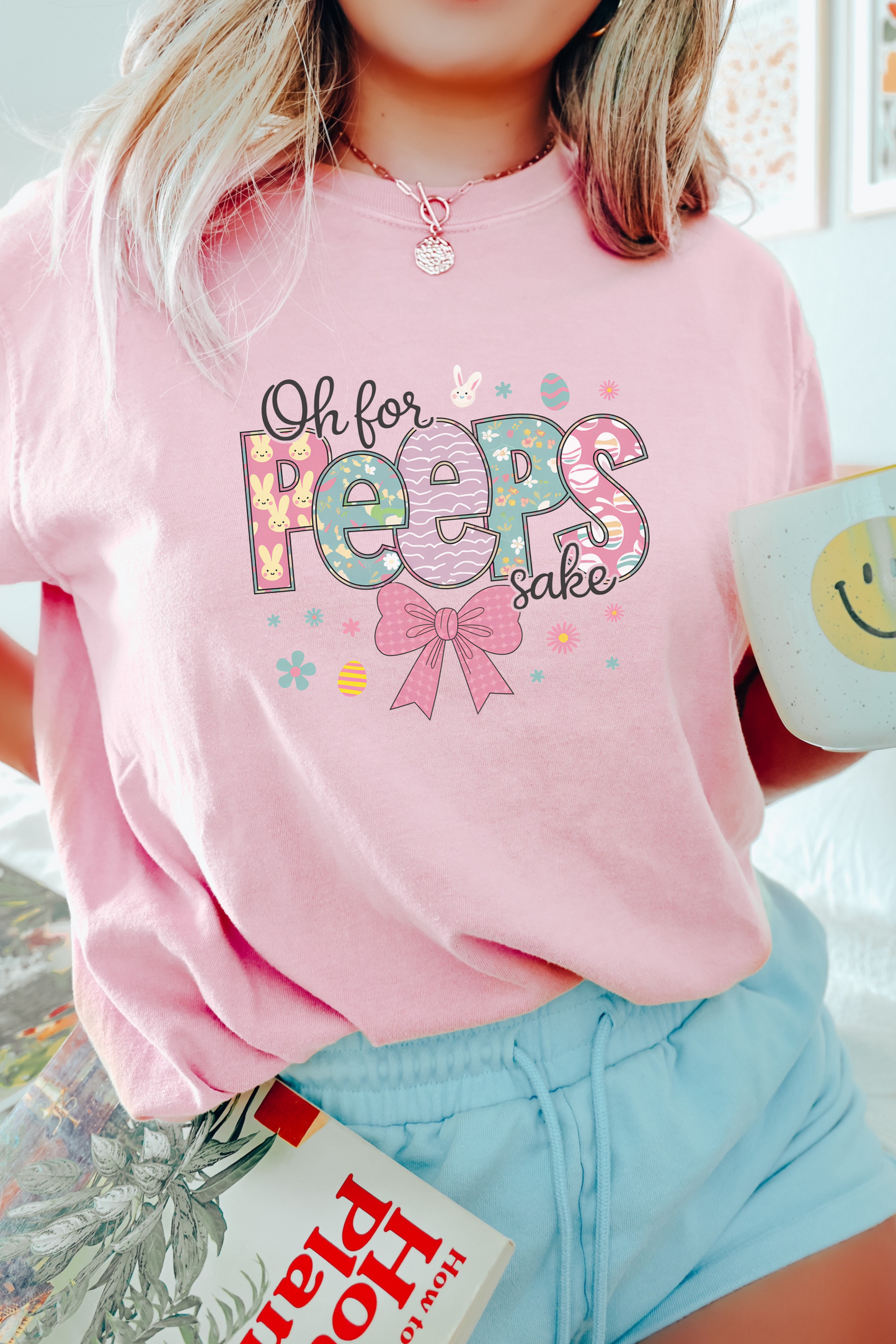 Oh For Peeps Sake Comfort Colors Easter T-shirt