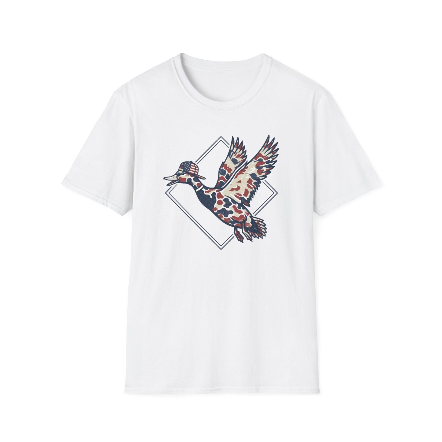 Patriotic Camo Duck T-Shirt