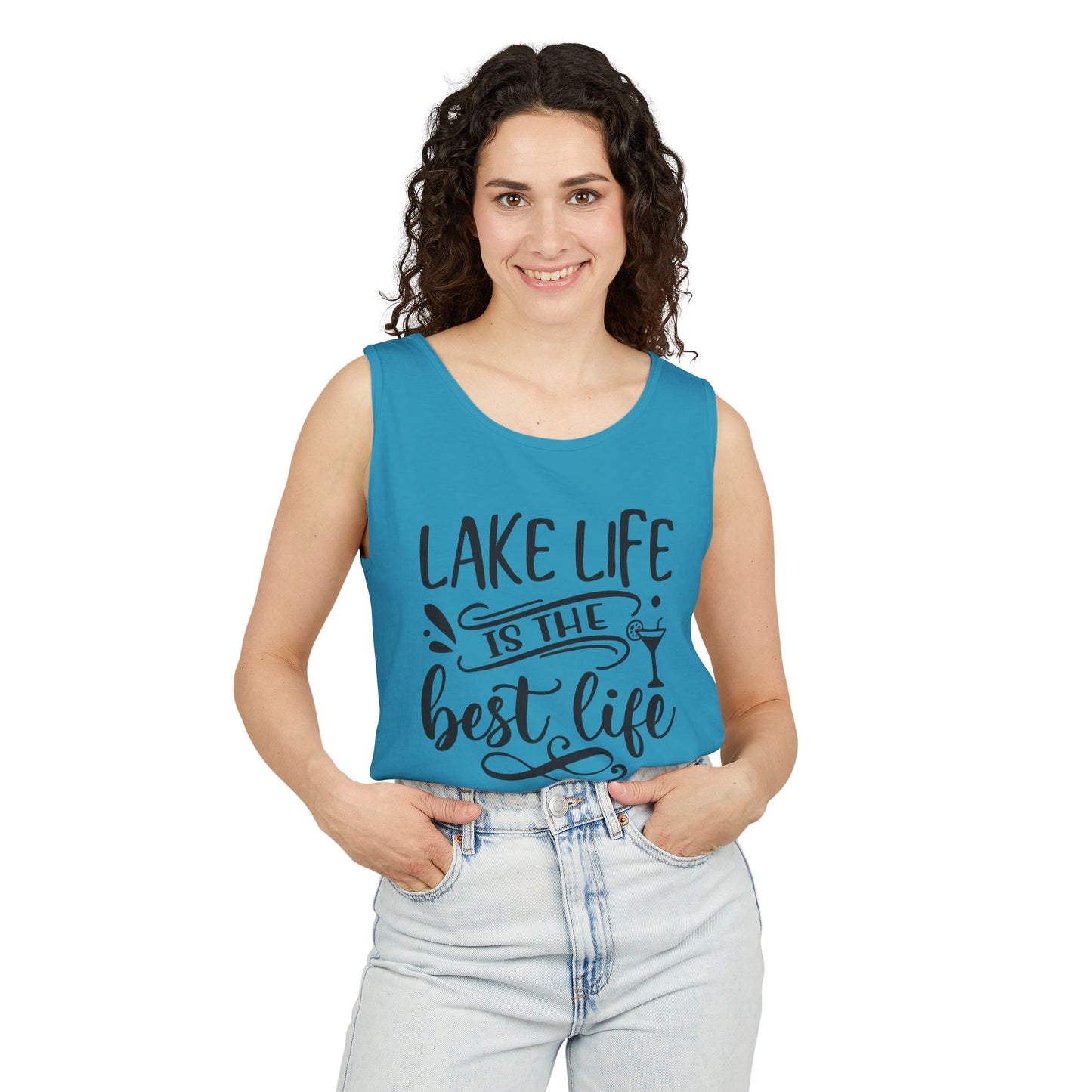 Lake Life Is The Best Life- Comfort Colors Tank