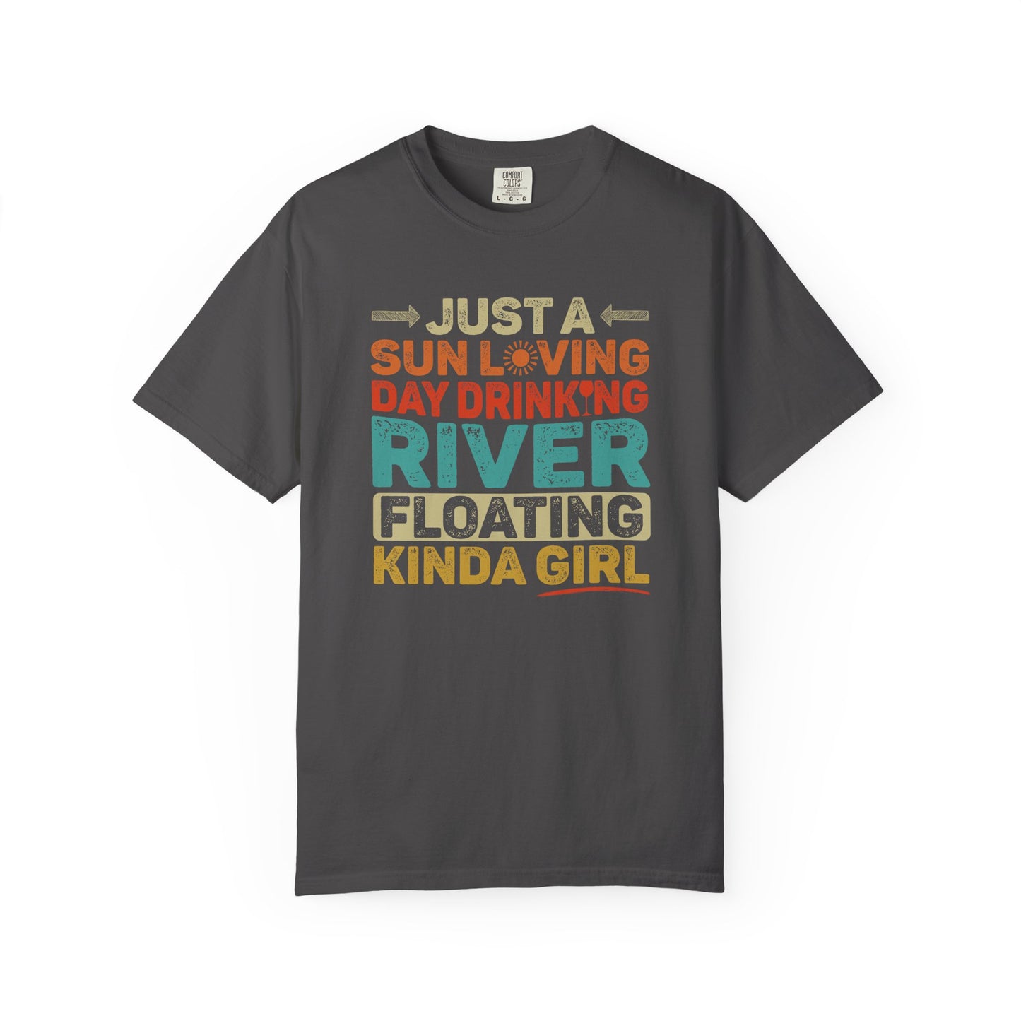 River Floating Graphic T-Shirt- Comfort Colors