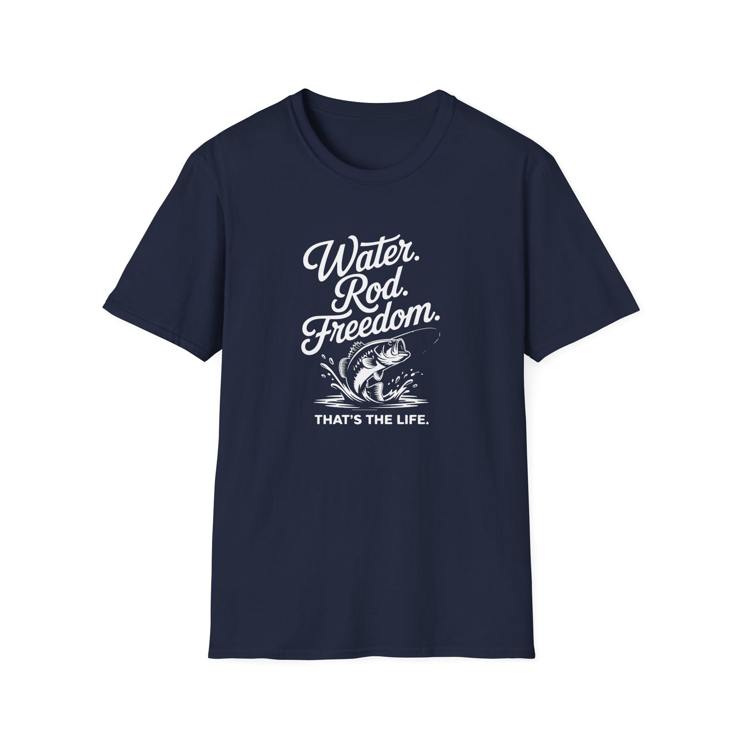 Water. Rod. Freedom T-shirt