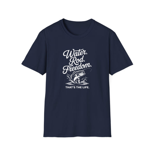 Water. Rod. Freedom T-shirt