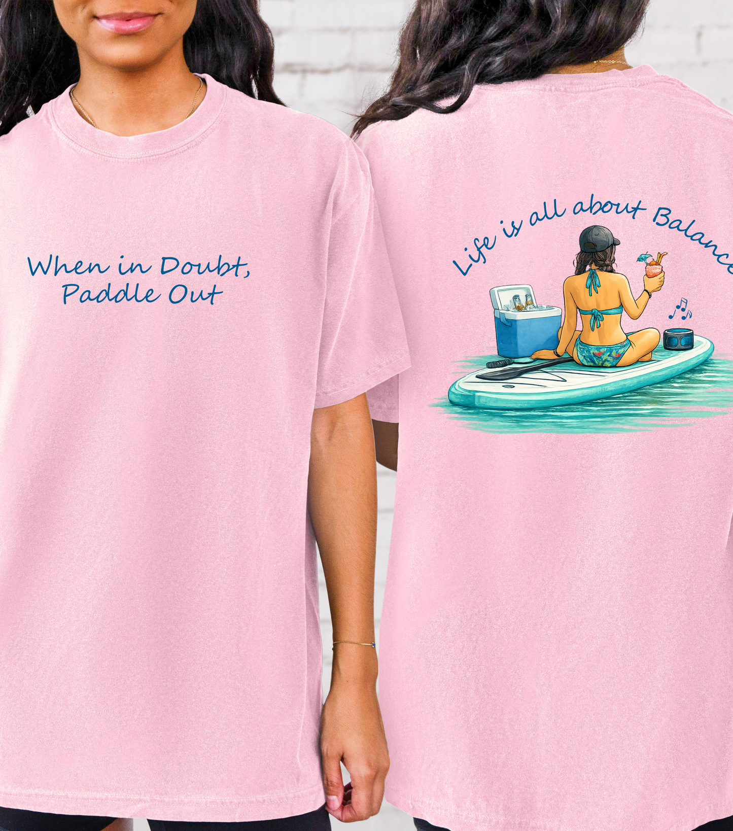 Life is all about Balance- Paddle Board Shirt