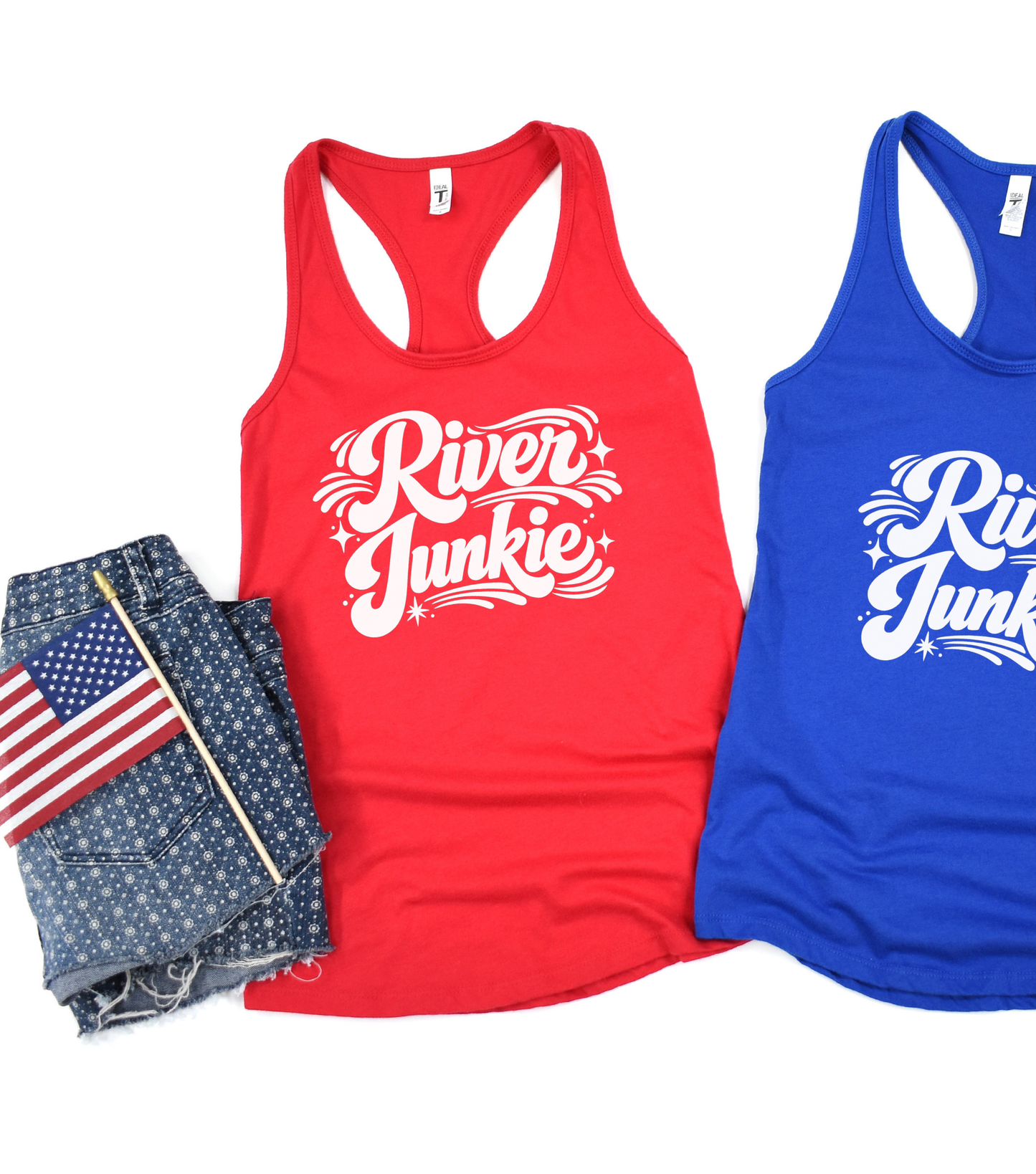 River Junkie Racerback Tank