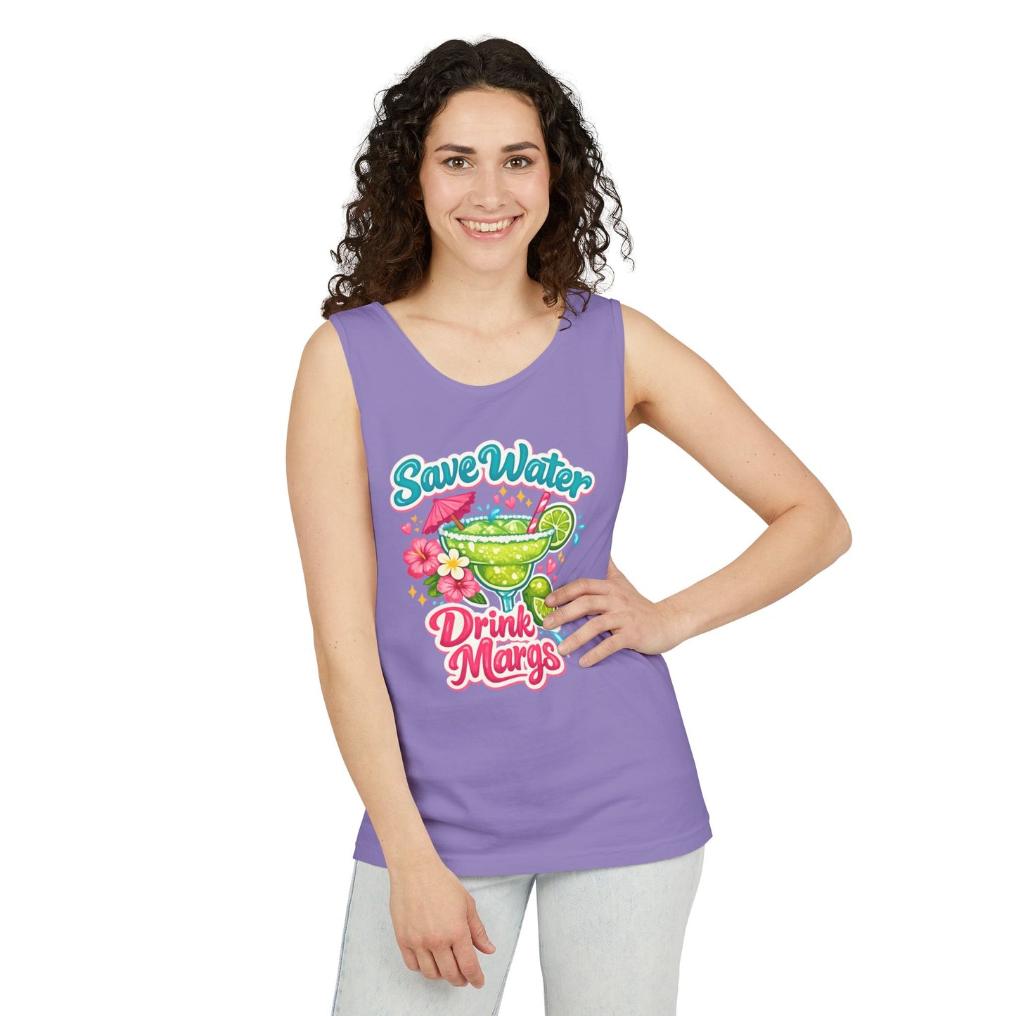 Save Water Drink Margs- Comfort Colors Tank