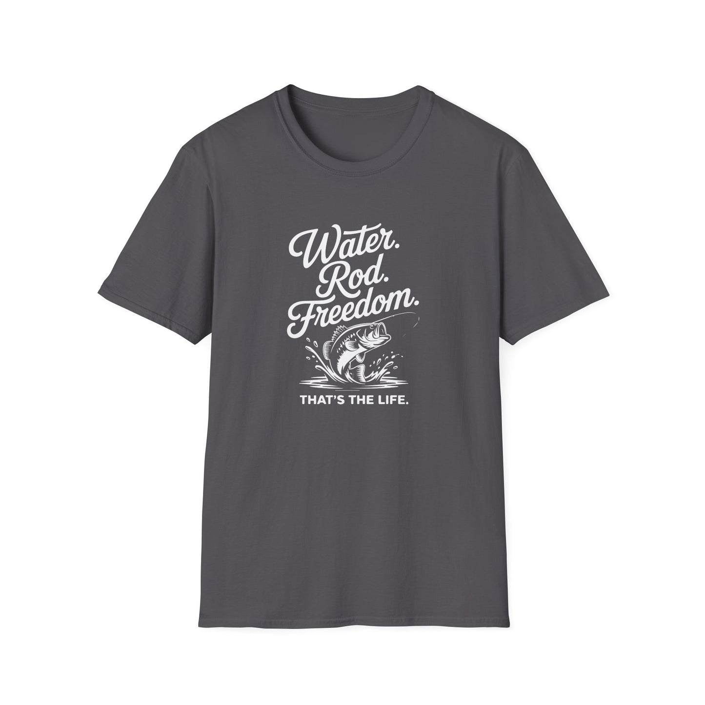 Water. Rod. Freedom T-shirt