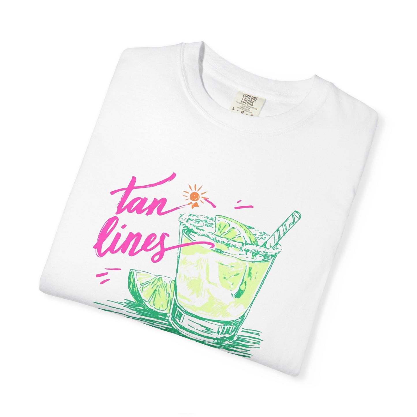 Tan Lines & Tequila- Comfort Colors T-shirt