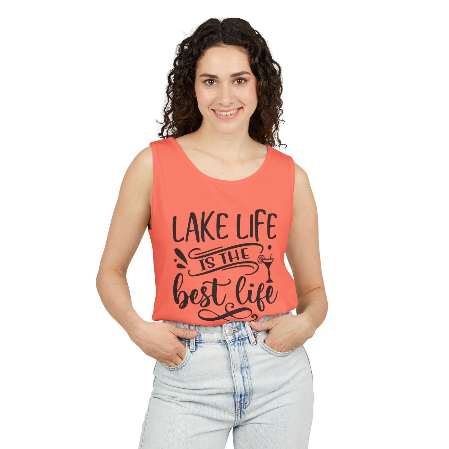 Lake Life Is The Best Life- Comfort Colors Tank