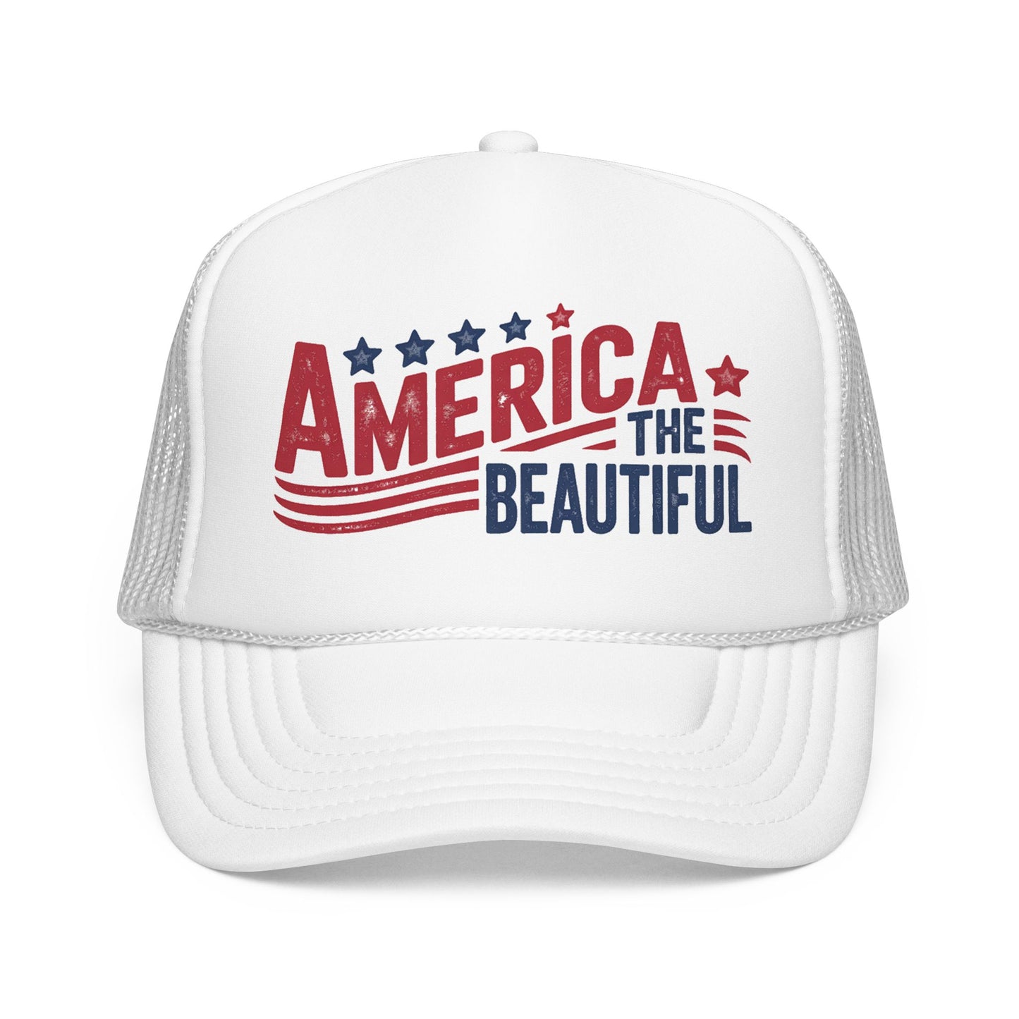 America the Beautiful Trucker Hat