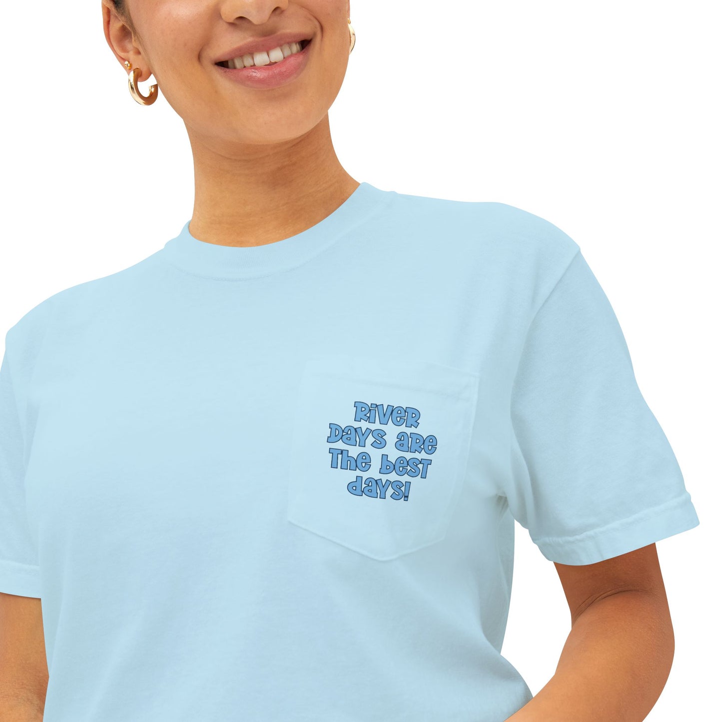 River Rat Pocket Comfort Colors T-Shirt
