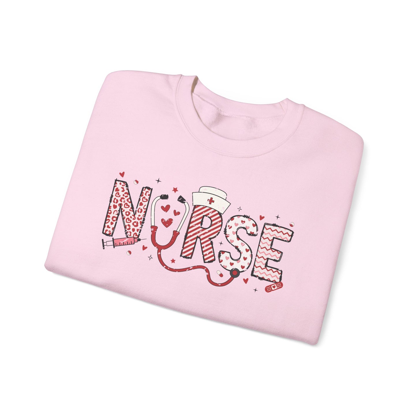 Nurse Valentine Themed Sweatshirt