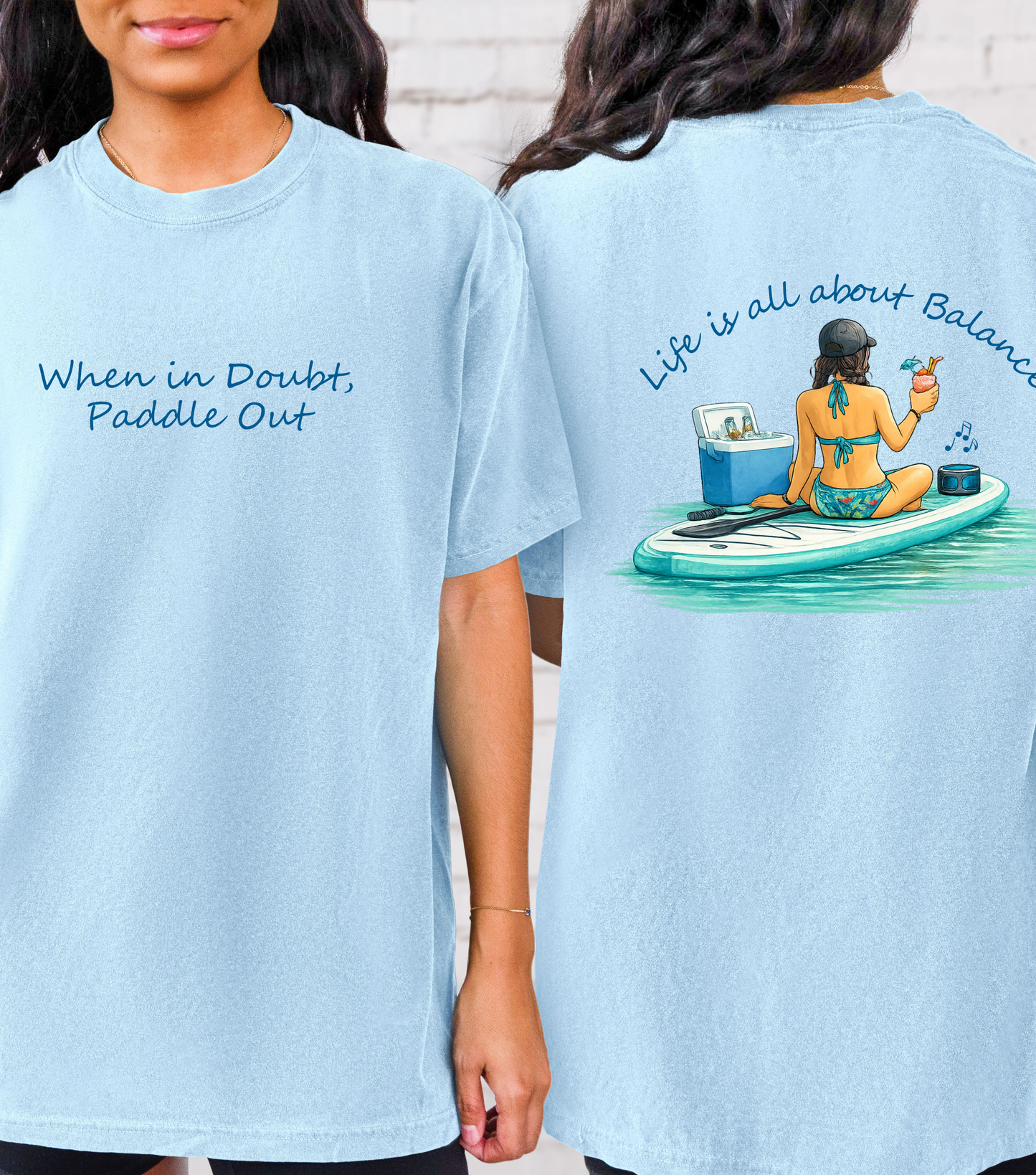 Life is all about Balance- Paddle Board Shirt