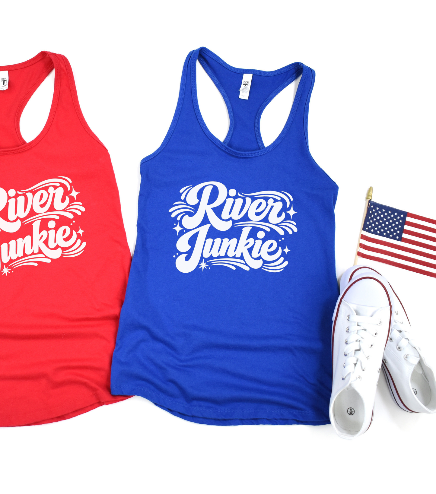 River Junkie Racerback Tank
