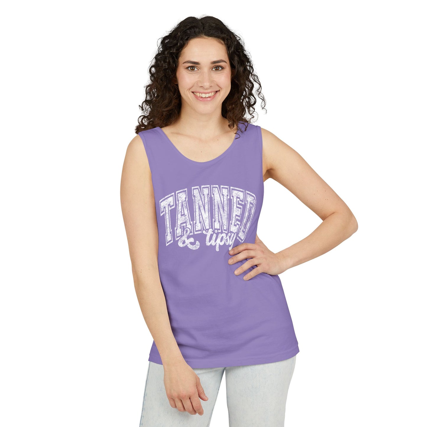 Tanked & Tipsy- Comfort Colors Tank