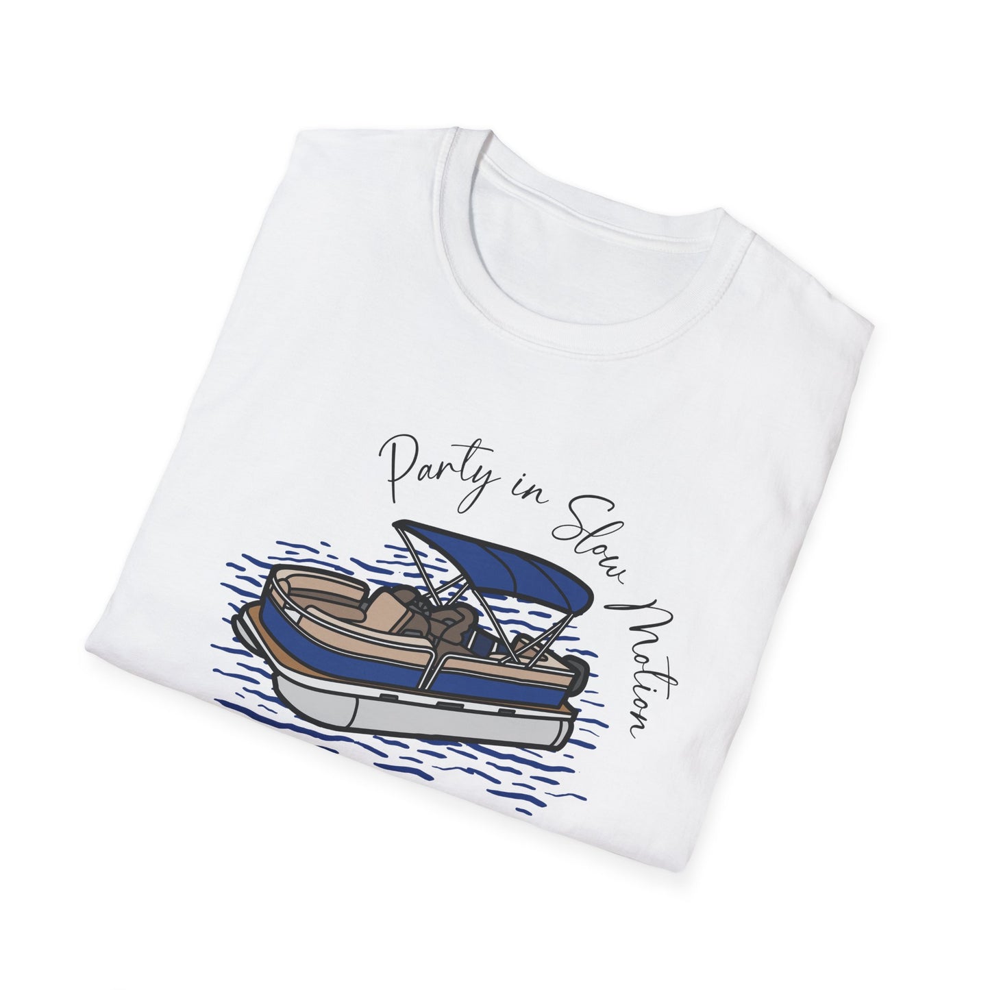 Party in Slow Motion Pontoon Graphic Tee
