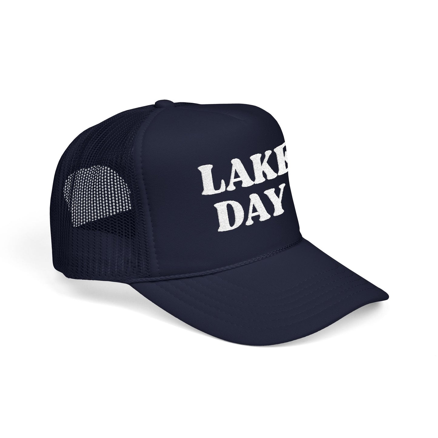 Lake Day — Embroidered Foam Trucker Hat