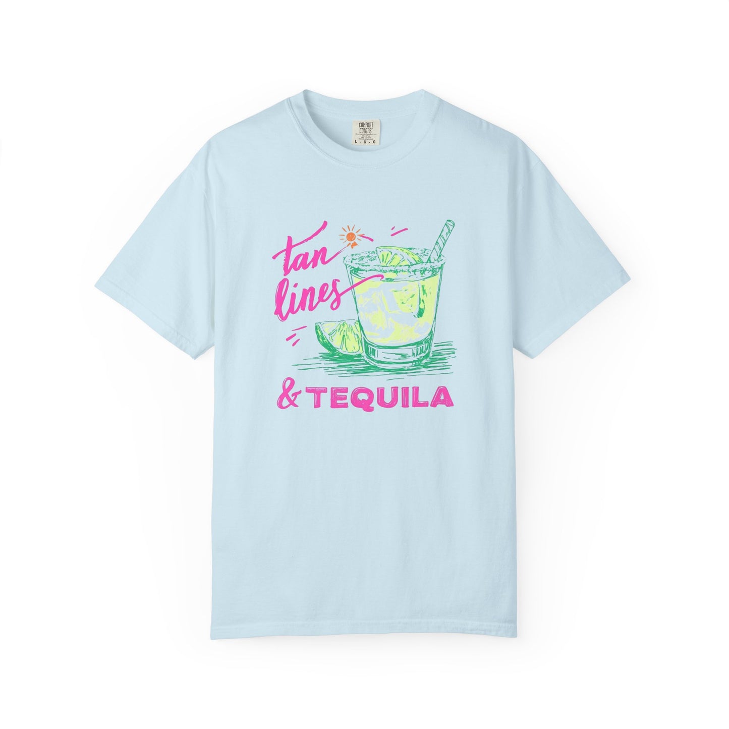 Tan Lines & Tequila- Comfort Colors T-shirt